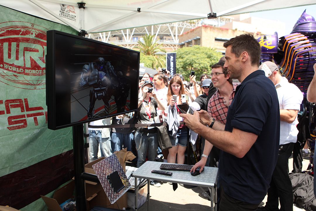 Gigantes de acero : Foto Hugh Jackman