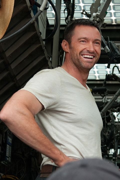 Gigantes de acero : Foto Hugh Jackman