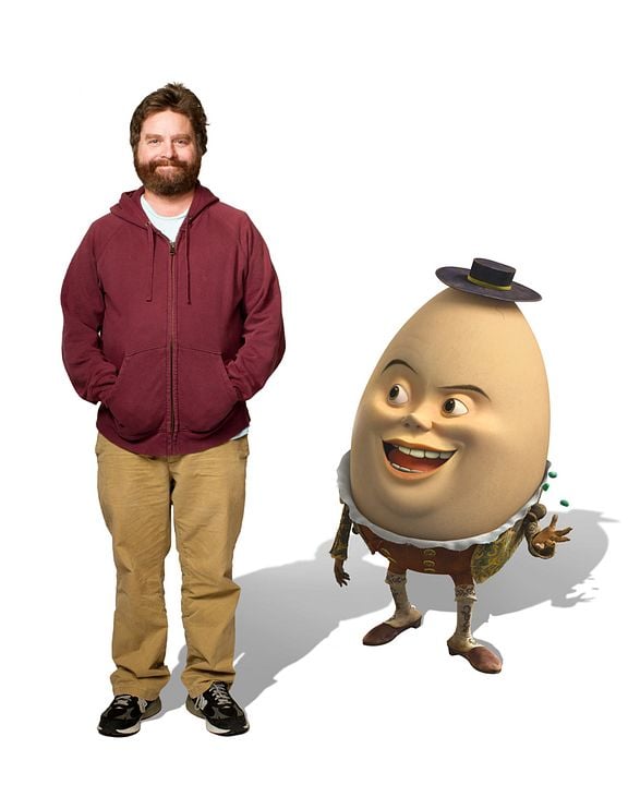 Gato con botas : Foto Zach Galifianakis