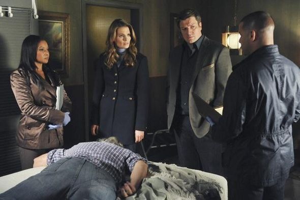 Castle : Foto Jon Huertas, Stana Katic, Nathan Fillion
