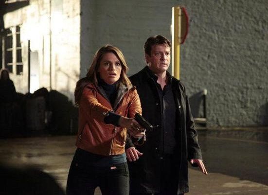 Castle : Foto Stana Katic, Nathan Fillion
