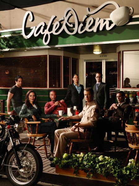 Foto Erica Cerra, Joe Morton, James Callis