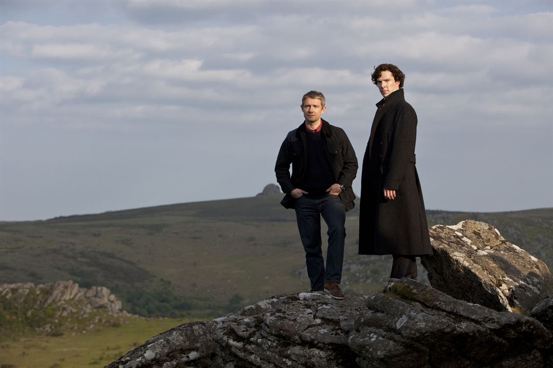 Sherlock : Póster Benedict Cumberbatch, Martin Freeman