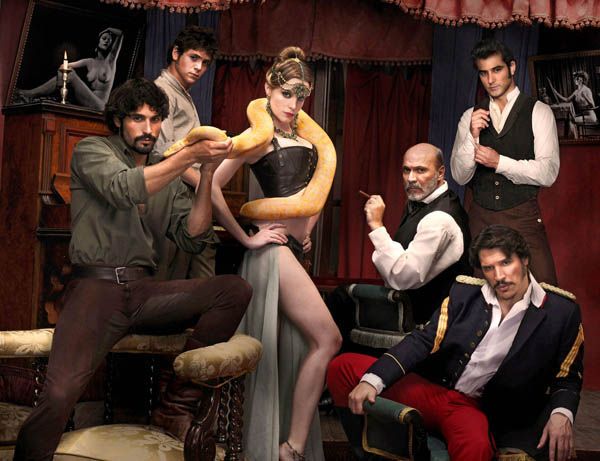 Foto Antonio Velázquez, Álex García (II), Carolina Bang, Sergio Peris-Mencheta