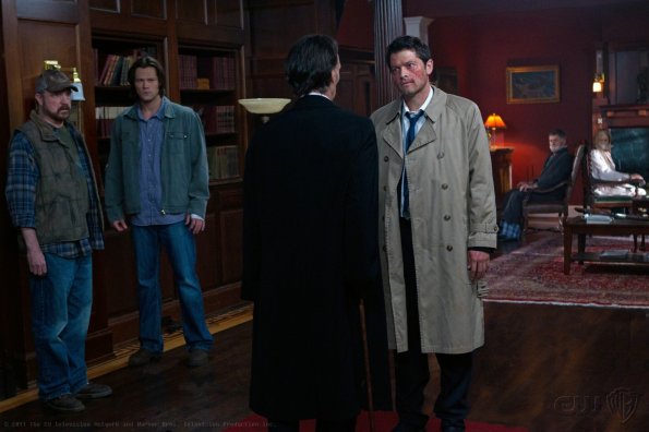 Supernatural : Póster Misha Collins, Jim Beaver, Jared Padalecki