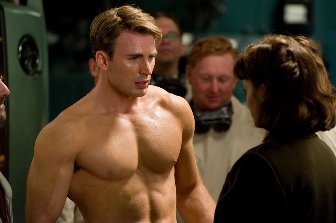 Capitán América: El primer vengador : Foto Chris Evans, Joe Johnston
