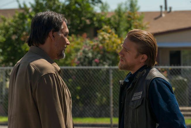 Hijos de la anarquía : Foto Jimmy Smits, Charlie Hunnam