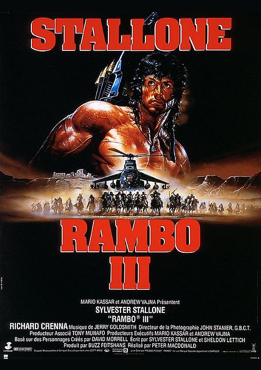 Rambo III : Póster
