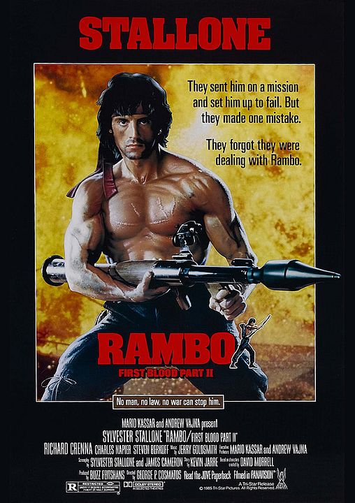 Rambo 2 : Póster