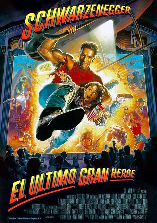 El último gran héroe : Póster
