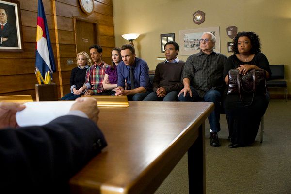 Community : Foto Joel McHale, Chevy Chase, Gillian Jacobs, Donald Glover, Alison Brie, Yvette Nicole Brown