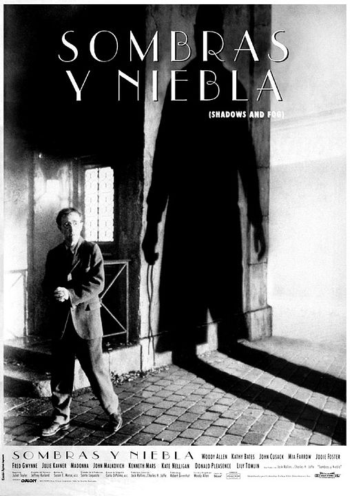 Sombras y niebla : Póster