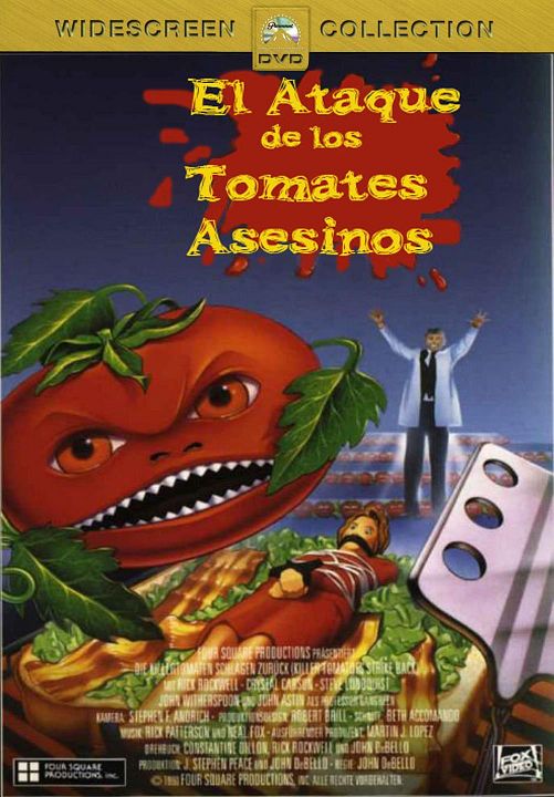 El ataque de los tomates asesinos : Póster