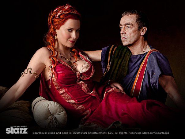 Foto John Hannah, Lucy Lawless