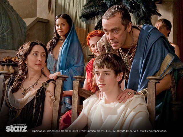 Foto Lucy Lawless, John Hannah