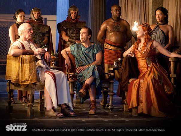 Foto John Hannah, Lucy Lawless