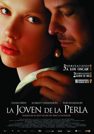 La joven con el arete de perla : Póster