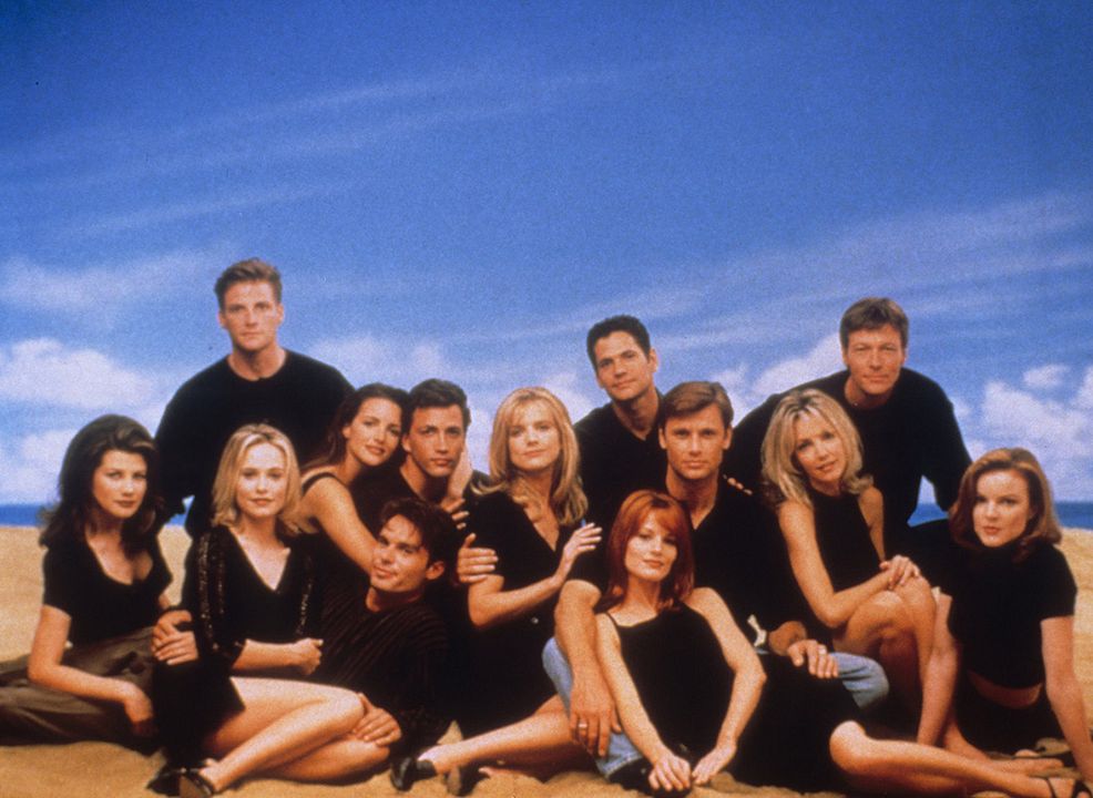 Foto Jack Wagner, Kristin Davis