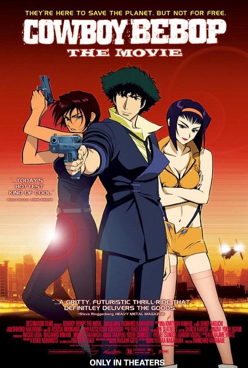 Cowboy Bebop: Tengoku no tobira : Póster