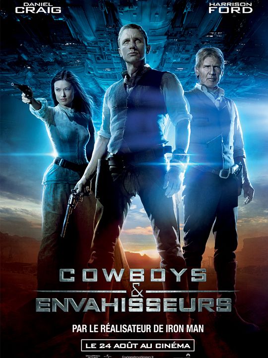 Cowboys & Aliens : Póster