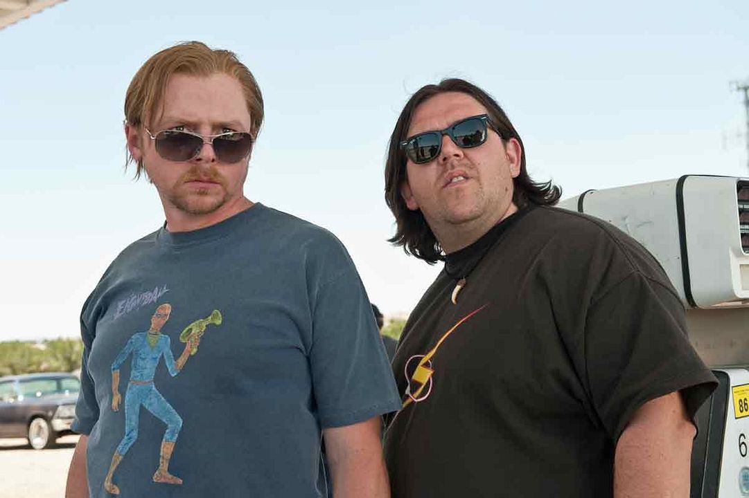 Paul, encuentros cercanos con este tipo : Foto Simon Pegg, Nick Frost