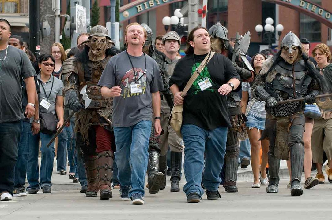 Paul, encuentros cercanos con este tipo : Foto Simon Pegg, Nick Frost