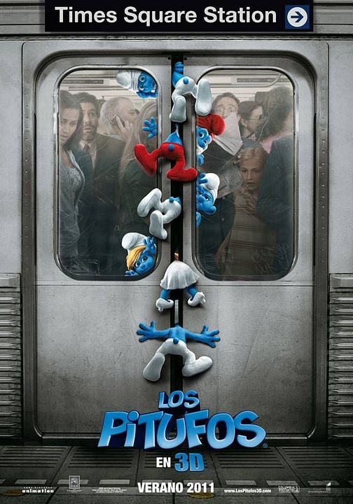 Los Pitufos : Póster