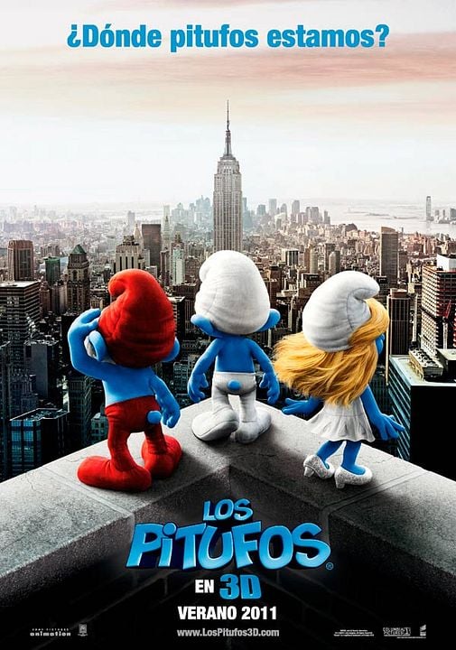 Los Pitufos : Póster