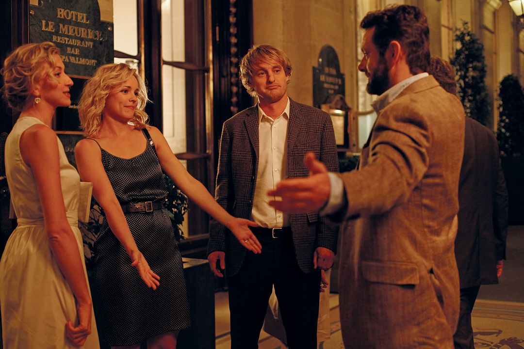 Medianoche en París : Foto Owen Wilson, Michael Sheen, Rachel McAdams