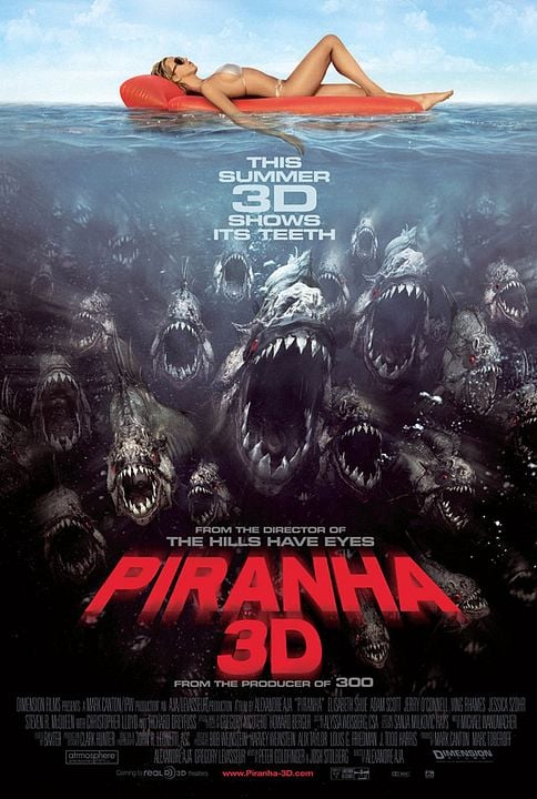 Piraña 3D : Póster
