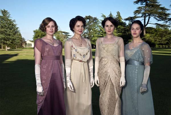 Foto Michelle Dockery, Elizabeth McGovern, Laura Carmichael, Jessica Brown Findlay