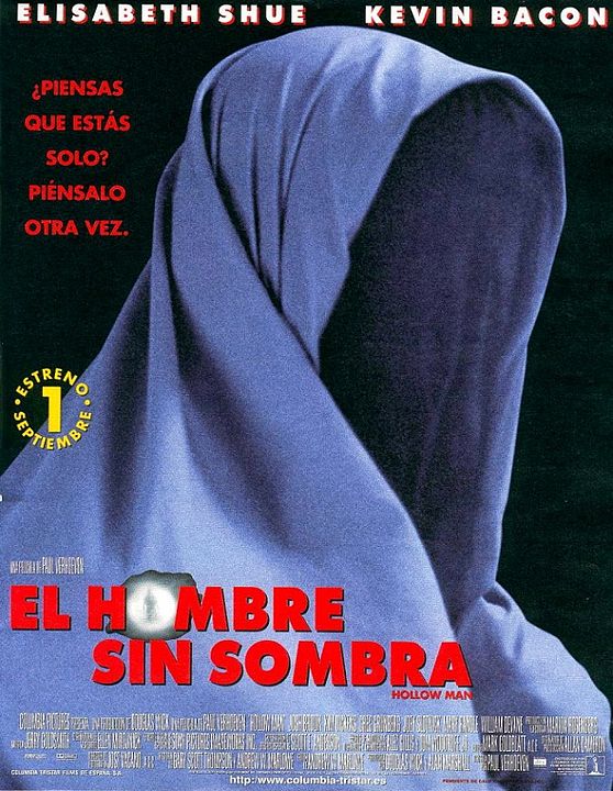 El hombre sin sombra : Póster