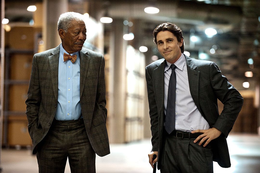 Batman: El caballero de la noche asciende : Foto Christian Bale, Morgan Freeman