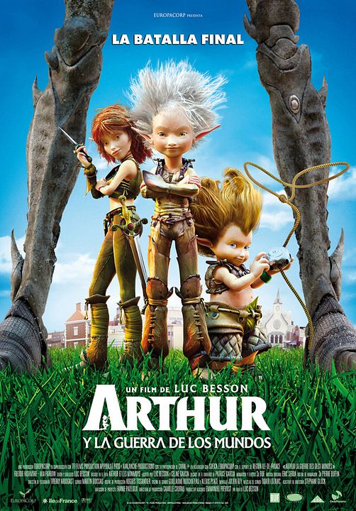 Arthur y la guerra de los mundos : Póster