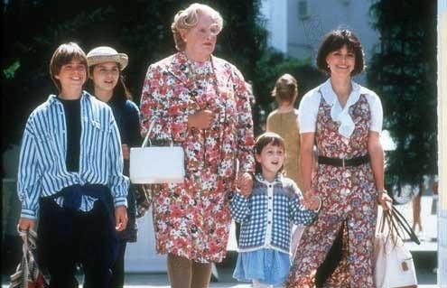 Foto Mara Wilson, Robin Williams