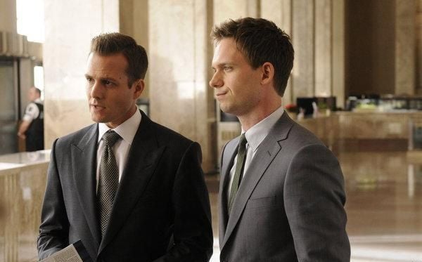 Suits : Foto Patrick J. Adams, Gabriel Macht
