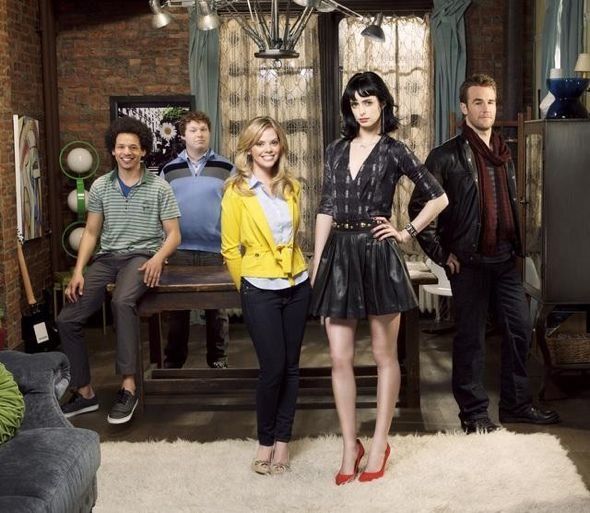 Foto James Van Der Beek, Krysten Ritter, Dreama Walker, Eric André