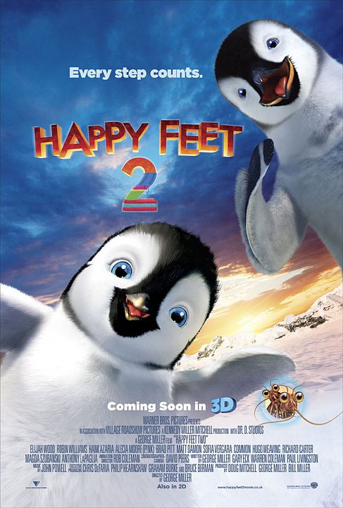 Happy Feet 2: El pingüino : Póster