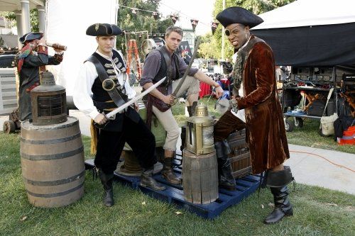 Foto Scott Porter, Cress Williams, Wilson Bethel