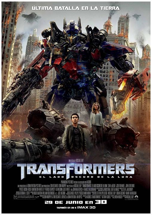 Transformers: El lado oscuro de la luna : Póster