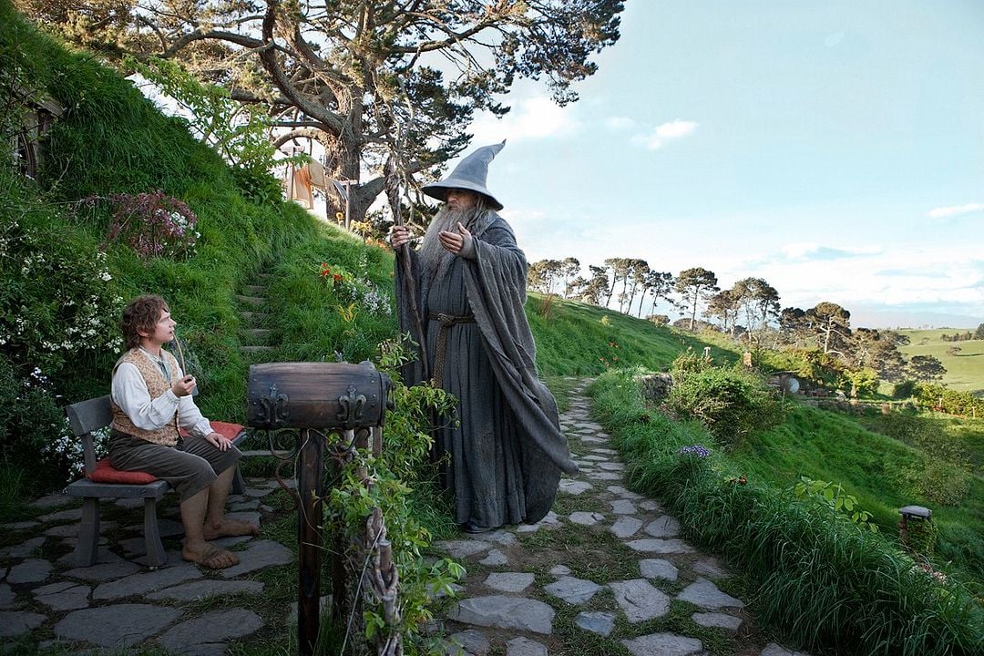 El Hobbit: Un viaje inesperado : Foto Ian McKellen, Martin Freeman