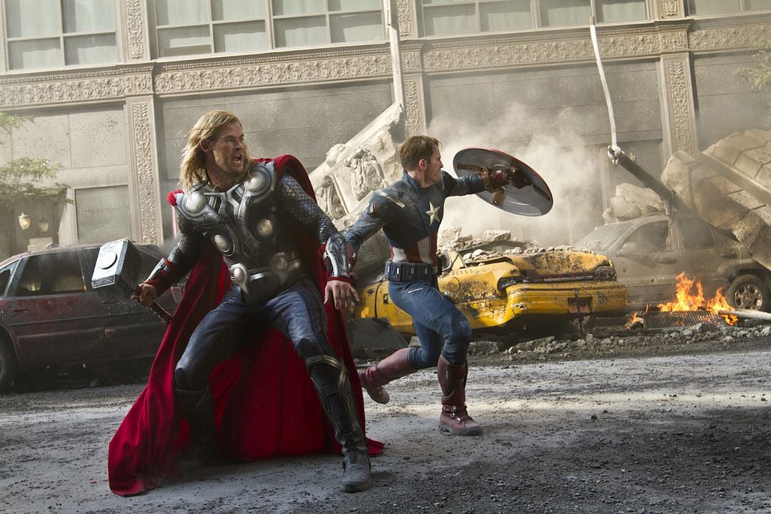 Los Vengadores : Foto Chris Evans, Chris Hemsworth