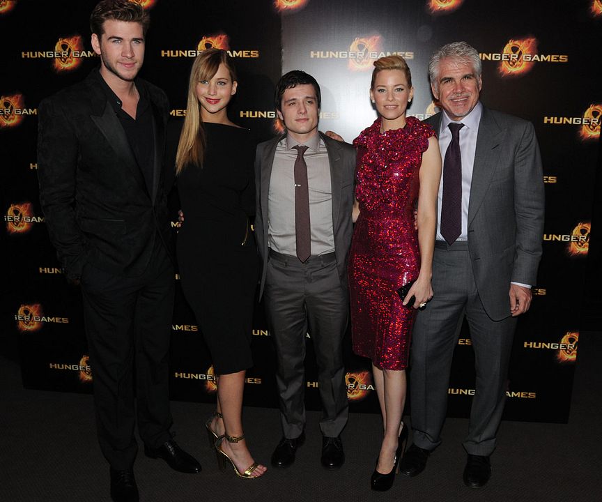 Los juegos del hambre : Foto Liam Hemsworth, Josh Hutcherson, Elizabeth Banks, Jennifer Lawrence, Gary Ross