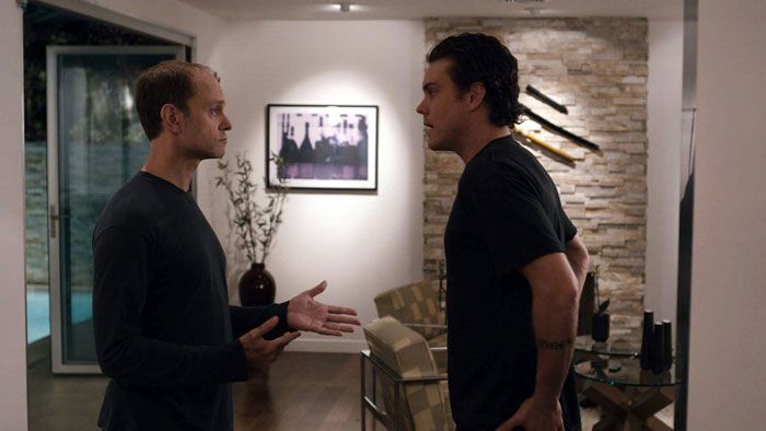 Foto David Hyde Pierce, Clayne Crawford