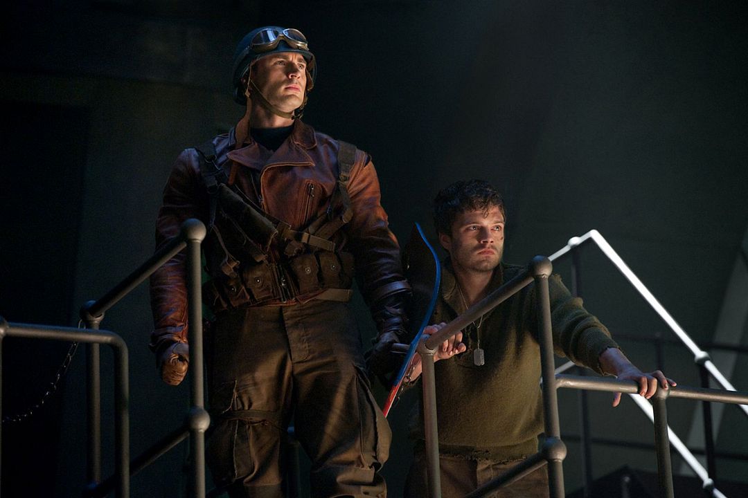 Capitán América: El primer vengador : Foto Sebastian Stan, Joe Johnston