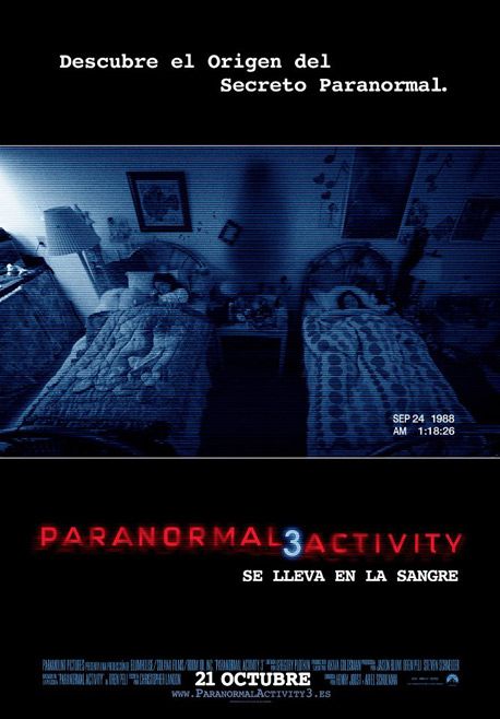 Actividad Paranormal 3 : Póster
