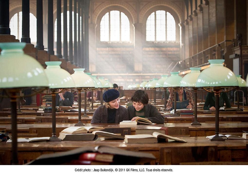 La invención de Hugo Cabret : Foto Chloë Grace Moretz, Asa Butterfield