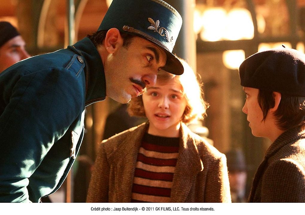 La invención de Hugo Cabret : Foto Sacha Baron Cohen, Chloë Grace Moretz, Asa Butterfield