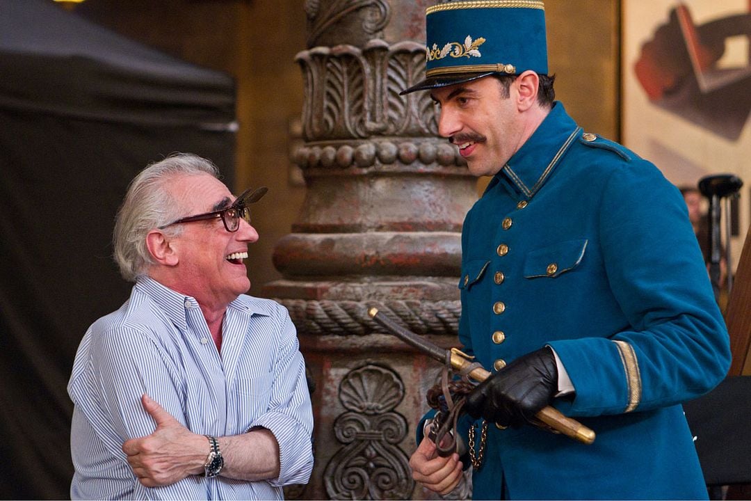 La invención de Hugo Cabret : Foto Sacha Baron Cohen, Martin Scorsese