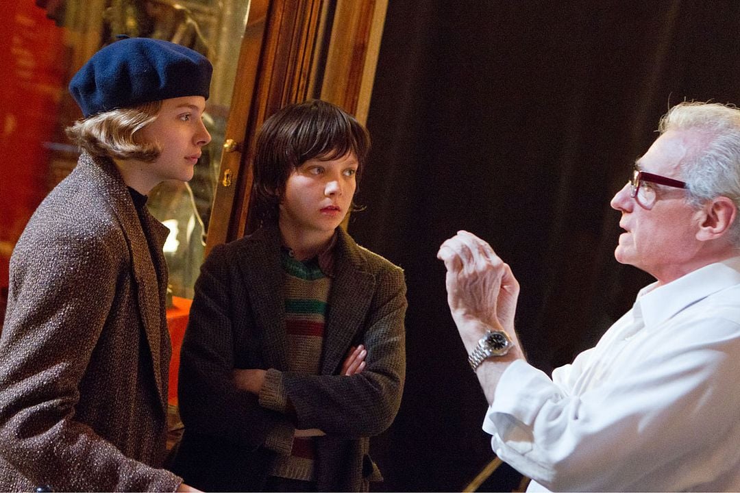 La invención de Hugo Cabret : Foto Asa Butterfield, Martin Scorsese